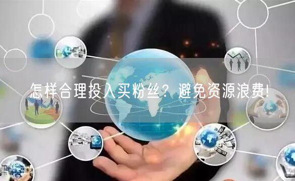 怎样合理投入买粉丝？避免资源浪费!