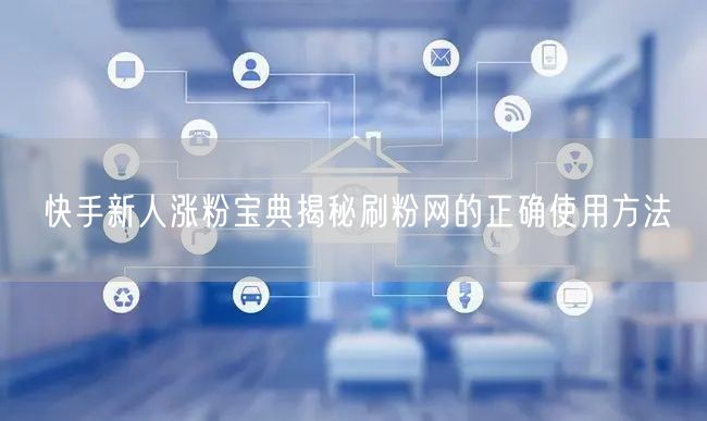 快手新人涨粉宝典揭秘刷粉网的正确使用方法