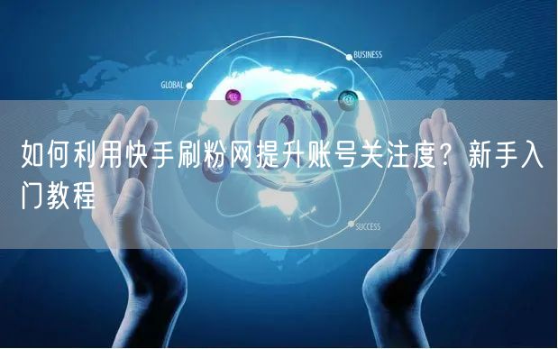 如何利用快手刷粉网提升账号关注度？新手入门教程